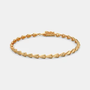 The Chiselled Link Tennis Bracelet