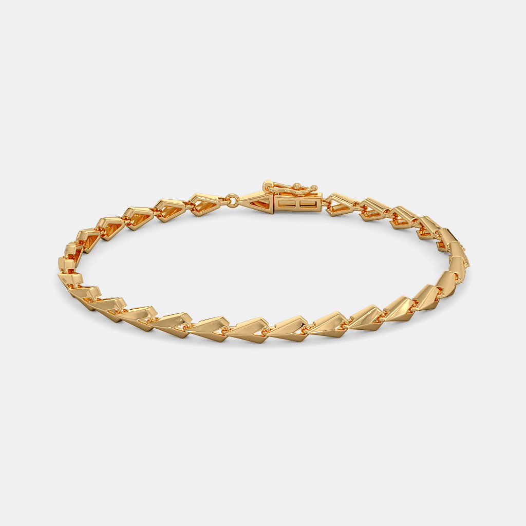 The Chiselled Link Tennis Bracelet