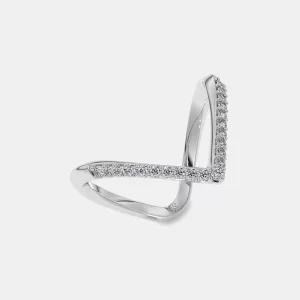 The Nury Chevron Ring