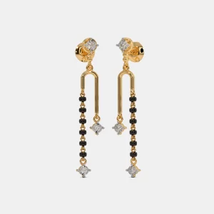 The Sohum Dangler Mangalsutra Earrings